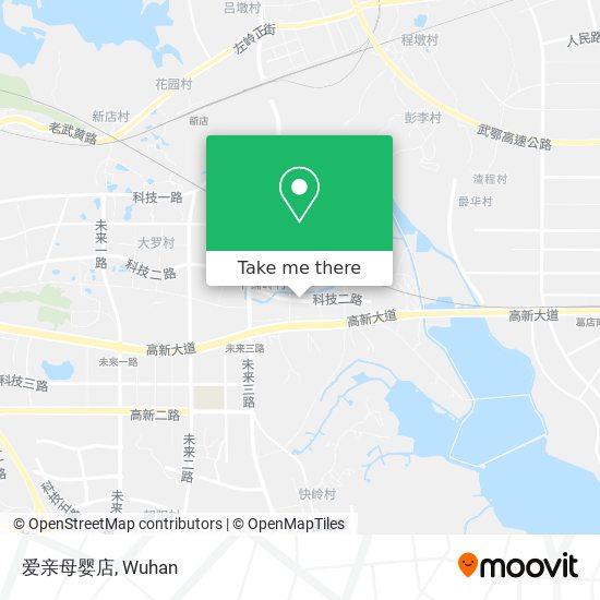 爱亲母婴店 map