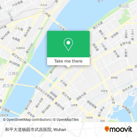 和平大道杨园市武昌医院 map