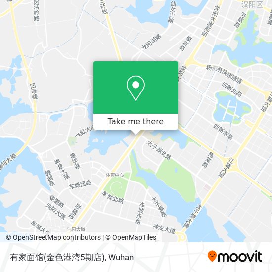 有家面馆(金色港湾5期店) map