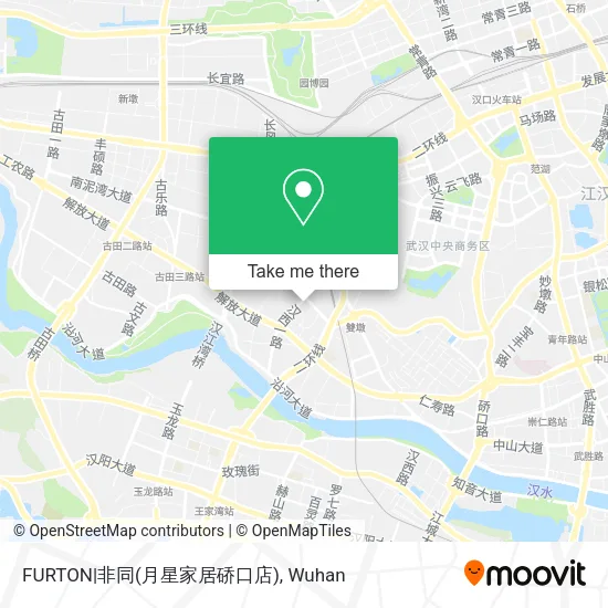 FURTON|非同(月星家居硚口店) map