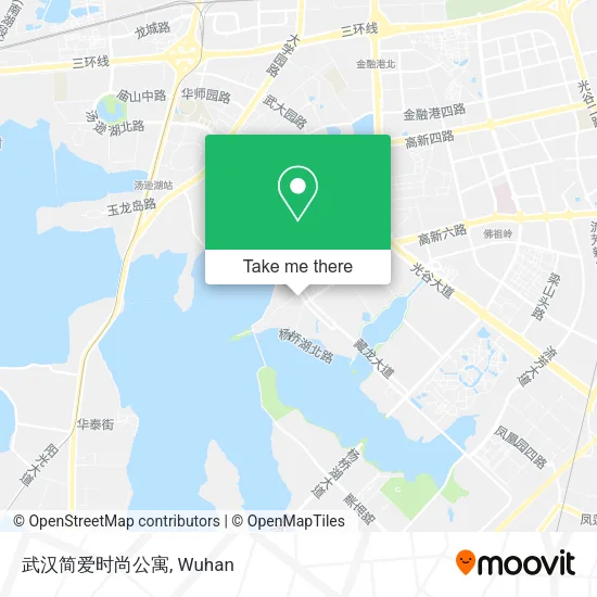 武汉简爱时尚公寓 map