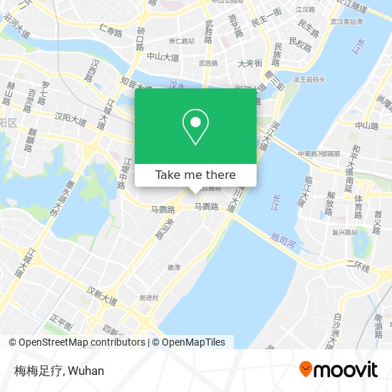 梅梅足疗 map