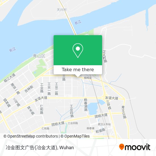 冶金图文广告(冶金大道) map