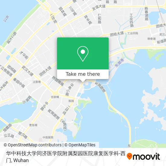 华中科技大学同济医学院附属梨园医院康复医学科-西门 map