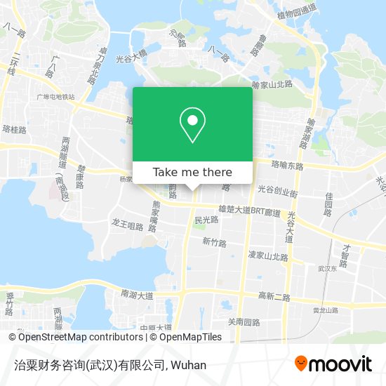 治粟财务咨询(武汉)有限公司 map