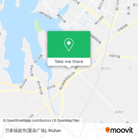 万家福超市(粟庙广场) map