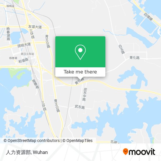 人力资源部 map