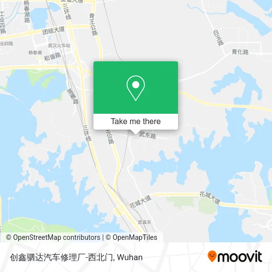 创鑫驷达汽车修理厂-西北门 map