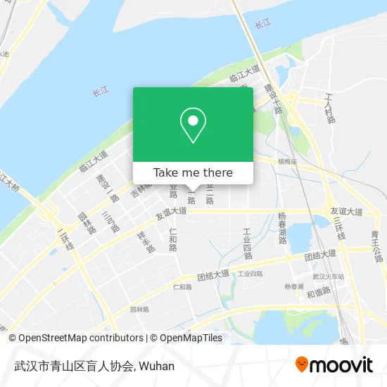 武汉市青山区盲人协会 map