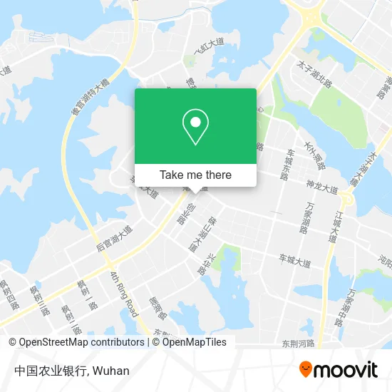 中国农业银行 map
