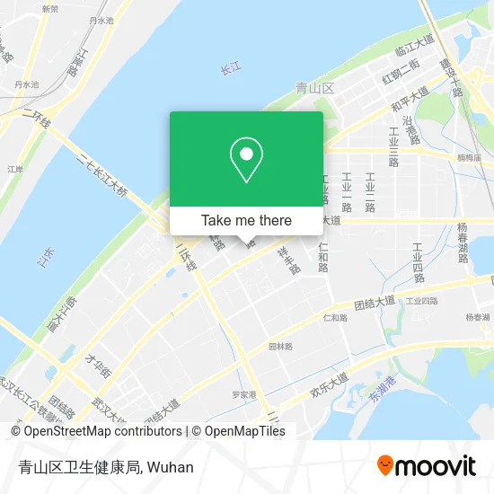 青山区卫生健康局 map