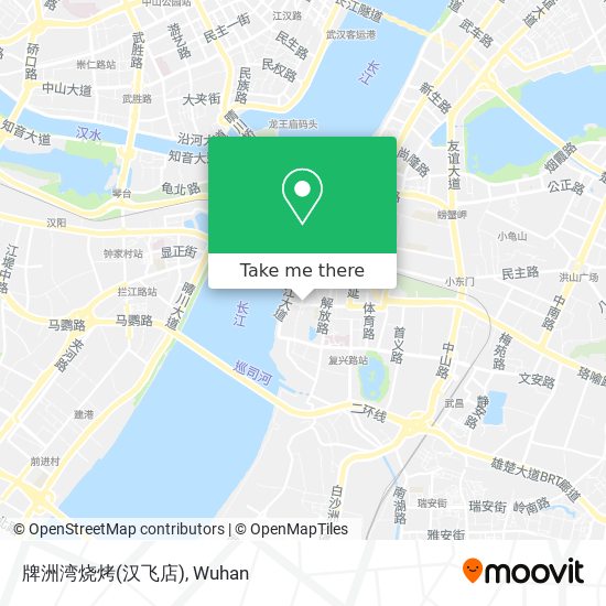 牌洲湾烧烤(汉飞店) map