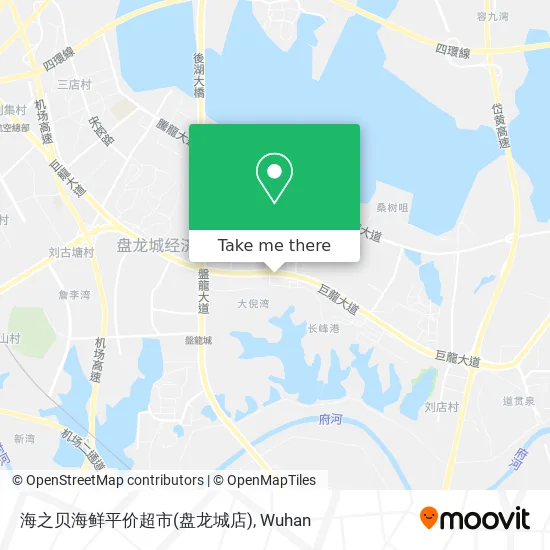 海之贝海鲜平价超市(盘龙城店) map