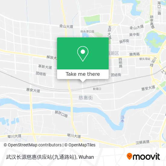 武汉长源慈惠供应站(九通路站) map