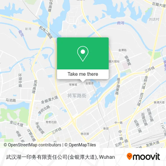 武汉湖一印务有限责任公司(金银潭大道) map