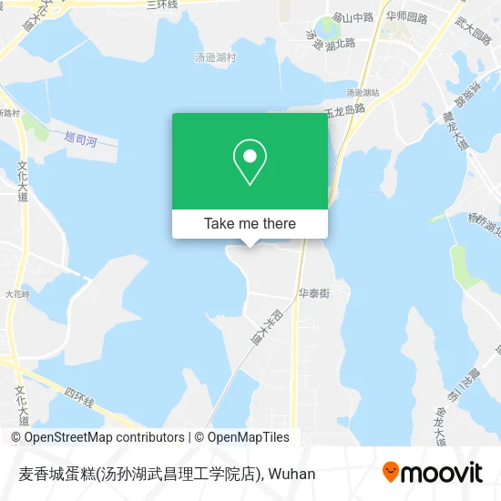 麦香城蛋糕(汤孙湖武昌理工学院店) map