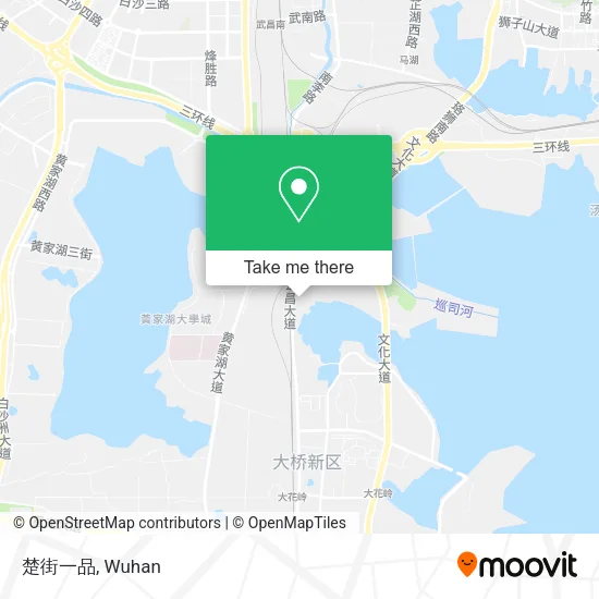 楚街一品 map
