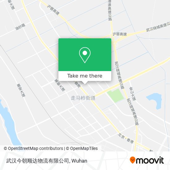 武汉今朝顺达物流有限公司 map