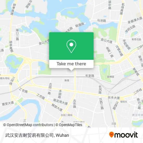 武汉安吉耐贸易有限公司 map