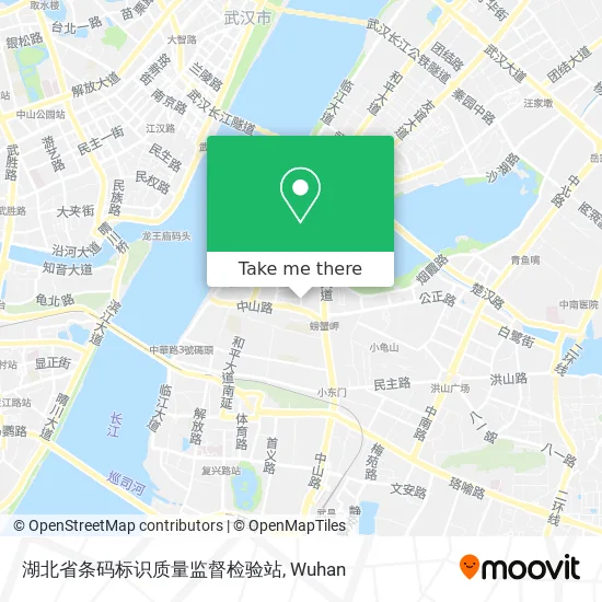 湖北省条码标识质量监督检验站 map