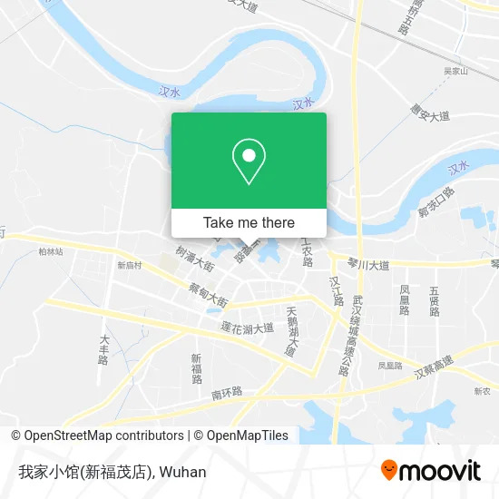 我家小馆(新福茂店) map