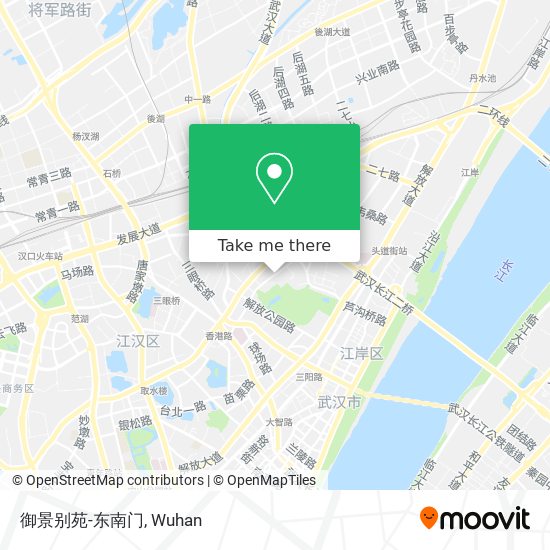 御景别苑-东南门 map