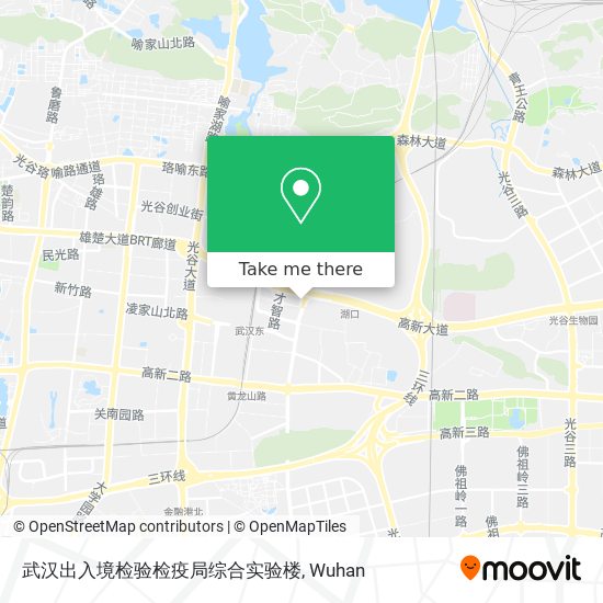 武汉出入境检验检疫局综合实验楼 map