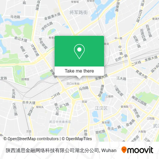 陕西浦思金融网络科技有限公司湖北分公司 map