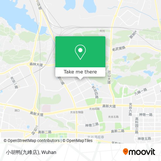 小胡鸭(九峰店) map