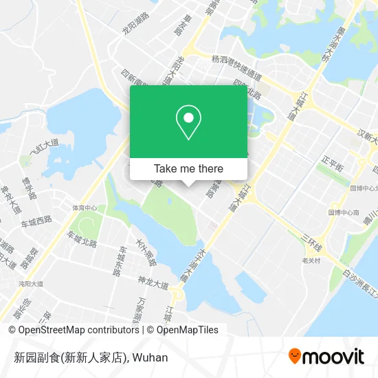 新园副食(新新人家店) map