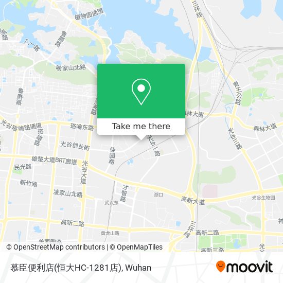慕臣便利店(恒大HC-1281店) map