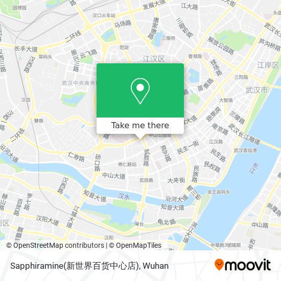 Sapphiramine(新世界百货中心店) map
