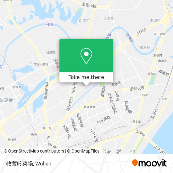 牧蓄岭菜场 map