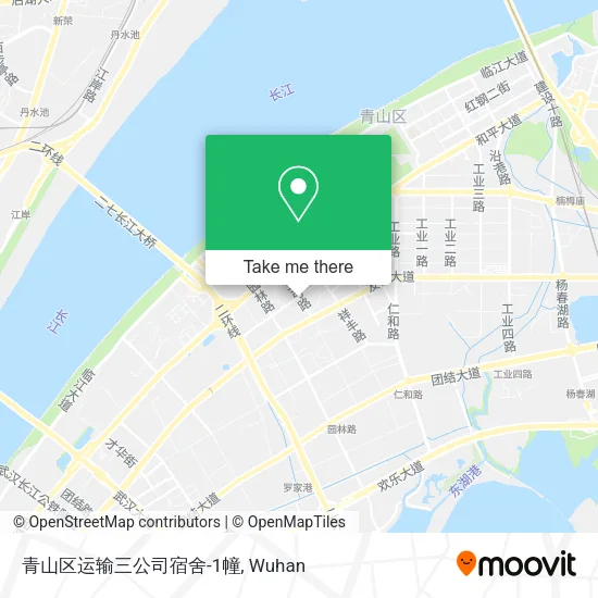青山区运输三公司宿舍-1幢 map