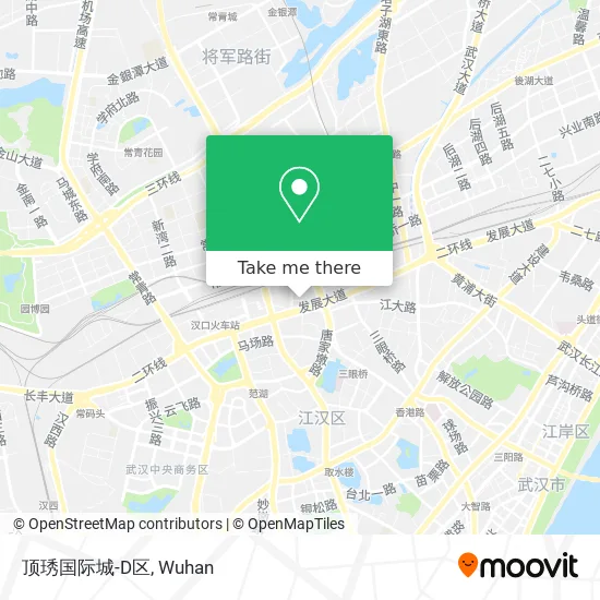 顶琇国际城-D区 map