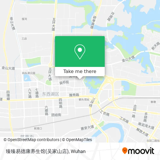 臻臻易德康养生馆(吴家山店) map