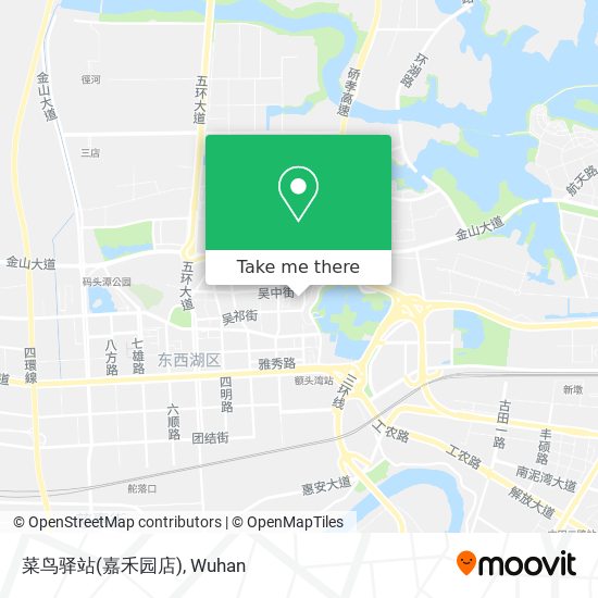 菜鸟驿站(嘉禾园店) map