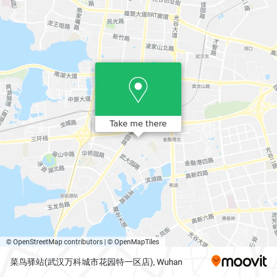 菜鸟驿站(武汉万科城市花园特一区店) map