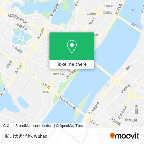 晴川大道辅路 map