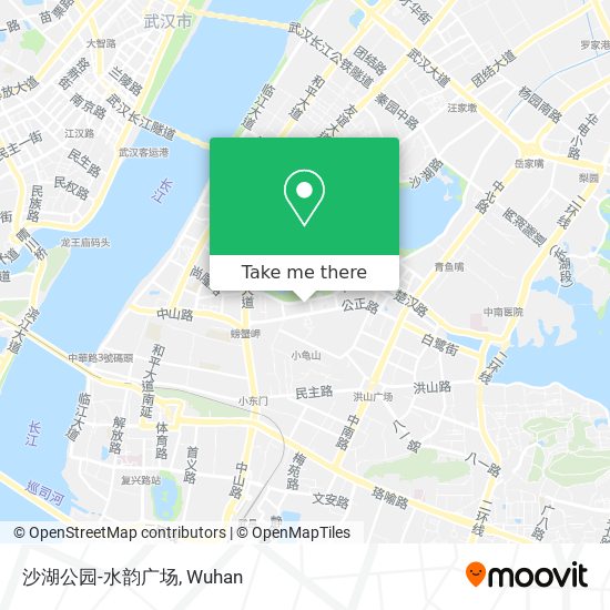 沙湖公园-水韵广场 map