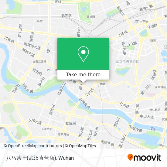 八马茶叶(武汉直营店) map