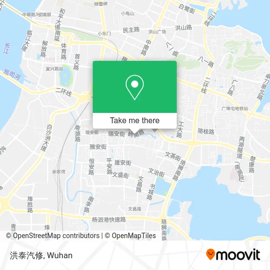 洪泰汽修 map
