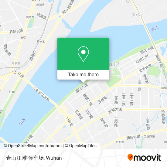 青山江滩-停车场 map