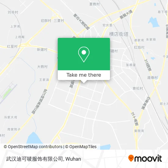 武汉迪可唛服饰有限公司 map