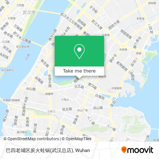巴四老城区炭火蛙锅(武汉总店) map