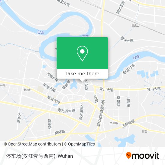 停车场(汉江壹号西南) map