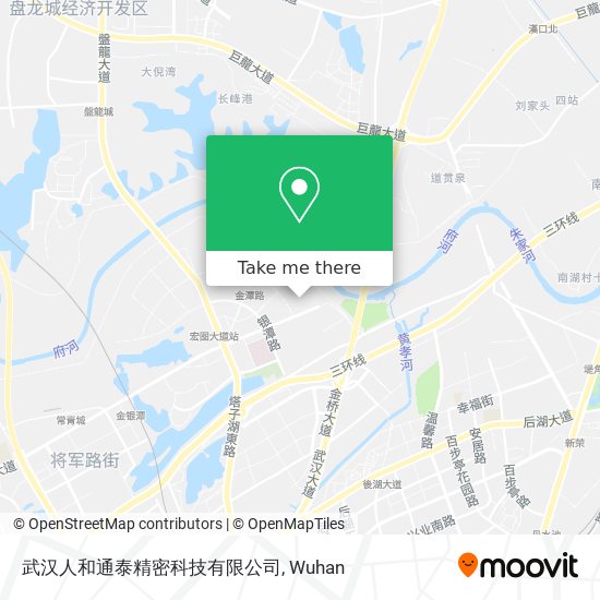武汉人和通泰精密科技有限公司 map