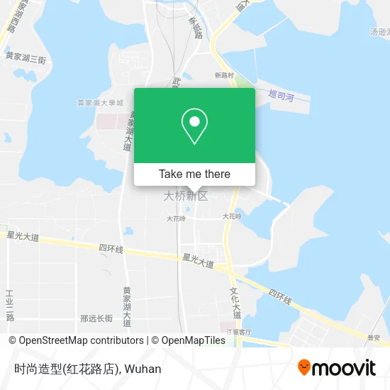 时尚造型(红花路店) map