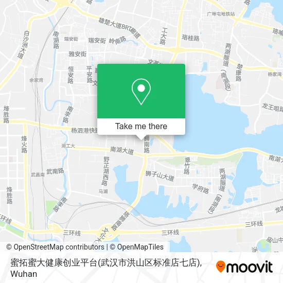 蜜拓蜜大健康创业平台(武汉市洪山区标准店七店) map