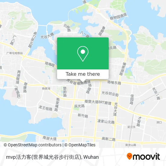mvp活力客(世界城光谷步行街店) map